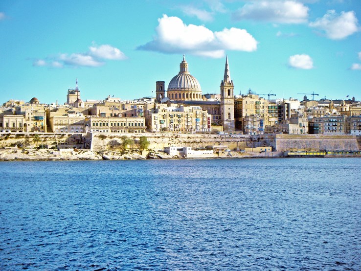 Valleta Capitol Of Malta