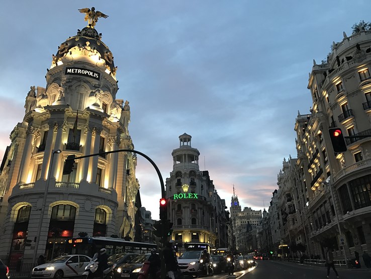 Madrid at Night