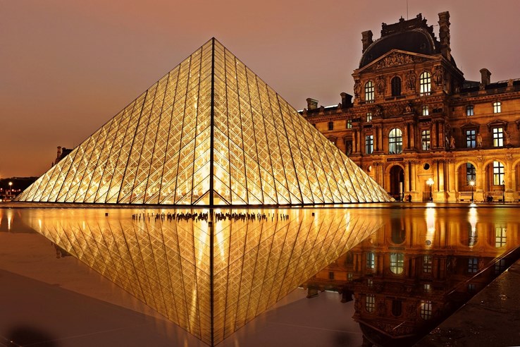 Louvre Museum, Paris.