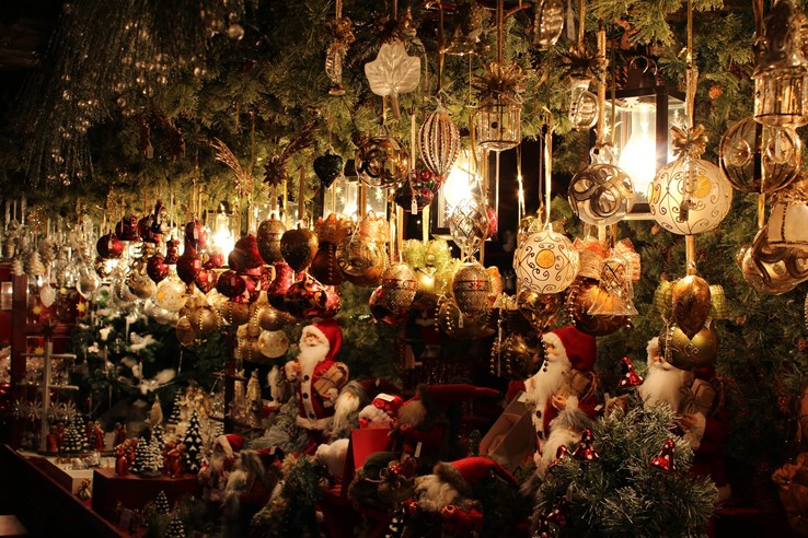 Christmas Decoration Stall