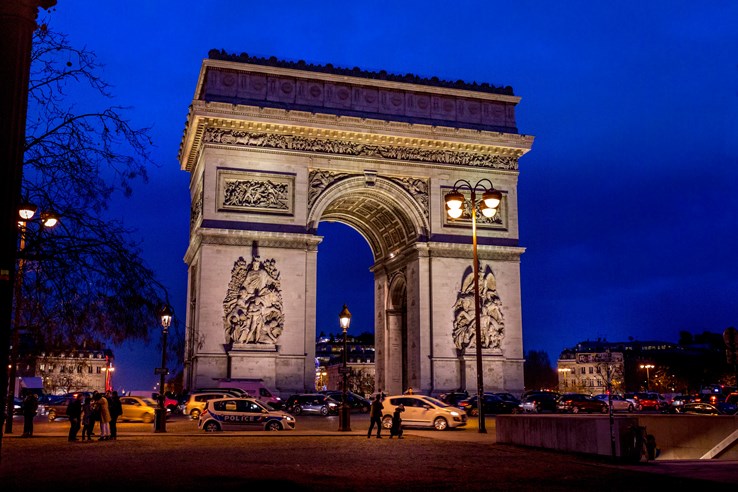 Arc de Triomphe, Paris. 