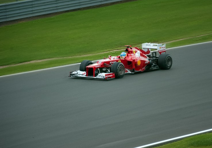 Silverstone Formula 1 Circuit, England.
