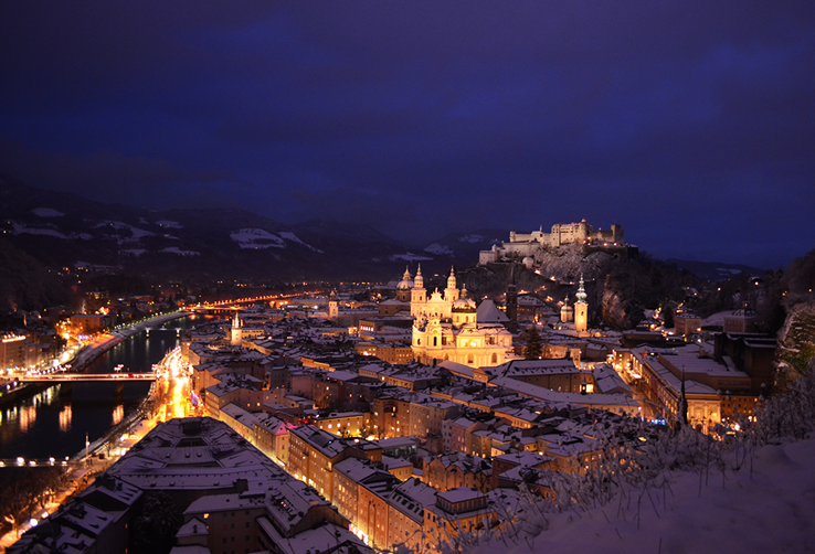 Salzburg in Winter
