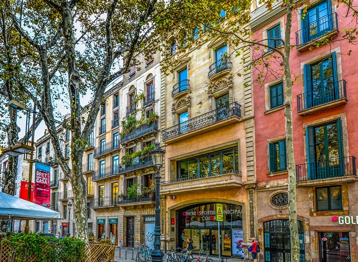 Street in Barcelona