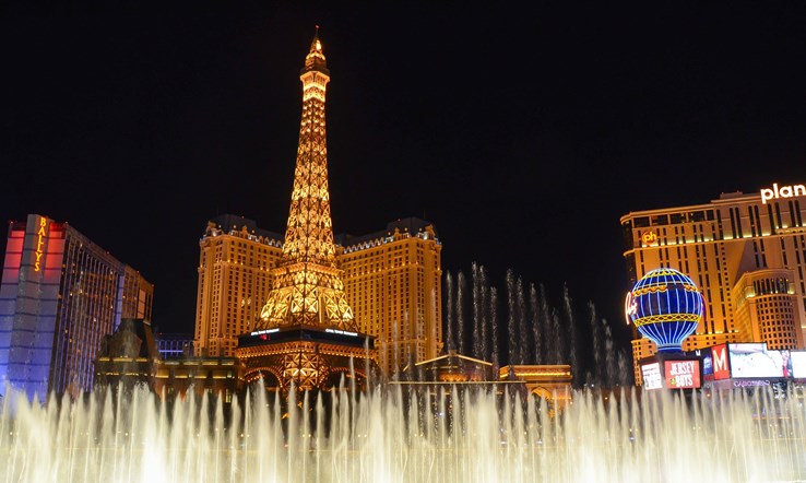 The Eiffel Tower at Paris Las Vegas