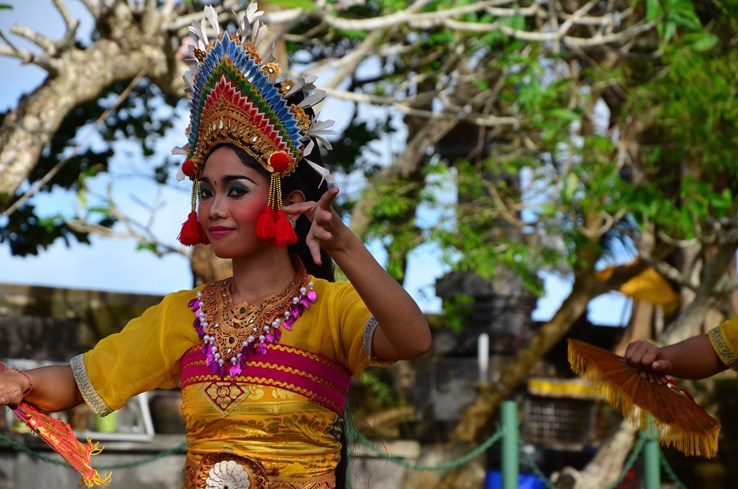 Traditional Balinese Dancer