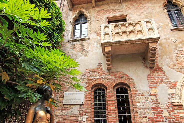 Juliet's Balcony, Verona.