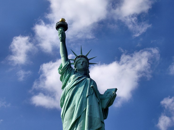Statue of Liberty, New York. 